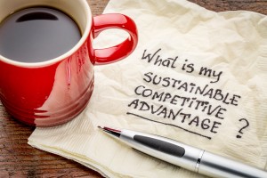 What is my sustainable competitive advantage question - handwrit